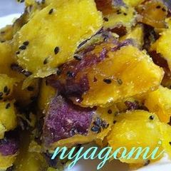 A picture of Sweet Potatoes Candied in the Rice Cooker.