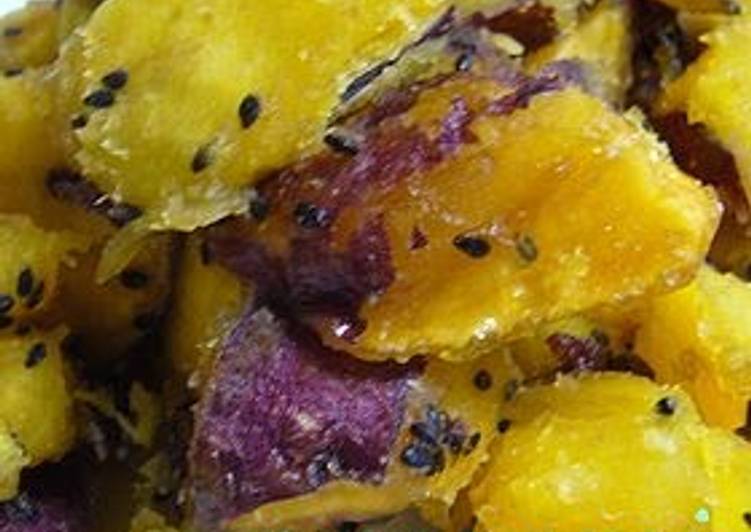 Recipe of Speedy Sweet Potatoes Candied in the Rice Cooker