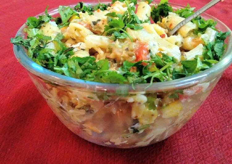 Simple Way to Make Perfect Garlic pasta salad