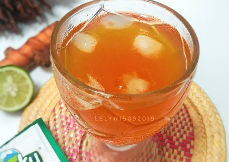 Resep Jamu Kunyit Asem Praktis Oleh Lely Puspitasari Bunda Arkanaya Cookpad