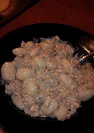 A picture of Gomba Pörkölt.