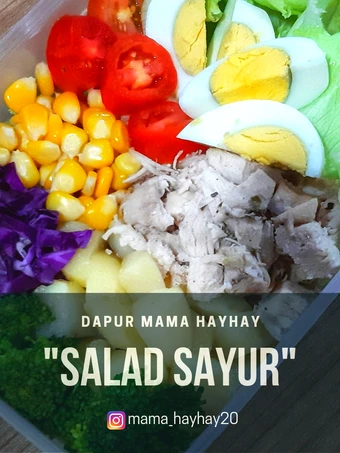 Cara Mudah Menyiapkan Resep  Salad Sayur Simple yang Sempurna, Lezat Sekali
