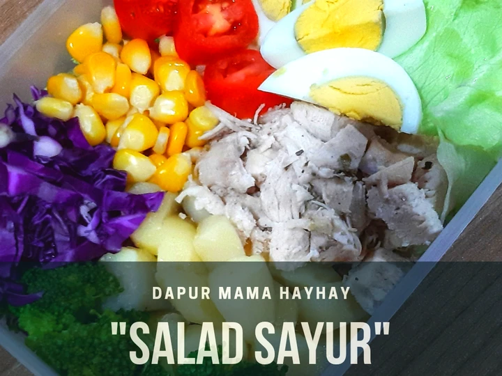 Cara Mudah Menyiapkan Resep  Salad Sayur Simple yang Sempurna, Lezat Sekali