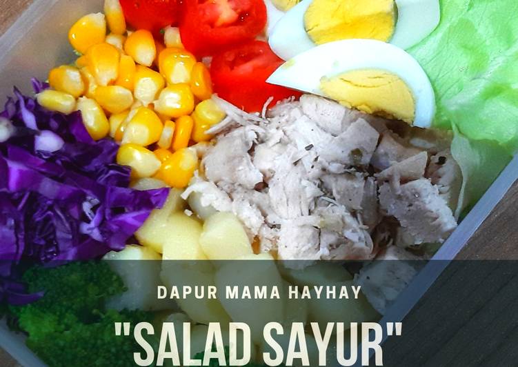 Resep Salad Sayur Simple yang Bikin Ngiler