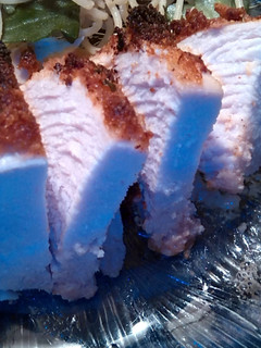 A picture of Garlic parm crusted chicken.
