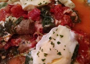 How To Prepare Recipe Spinach and Tomato Poached Eggs Yummy How To Prepare Recipe Spinach and Tomato Poached Eggs Yummy