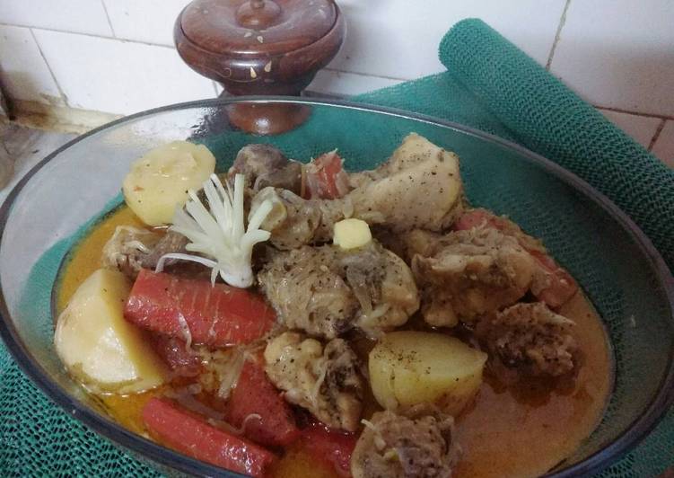 Recipe of Ultimate My style of chicken stew