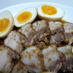A picture of Melt in Your Mouth Char Siu in a Pressure Cooker.
