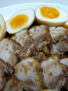 A picture of Melt in Your Mouth Char Siu in a Pressure Cooker.