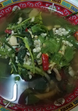 รูปของ แกงผักหวานใส่ไข่มดแดง