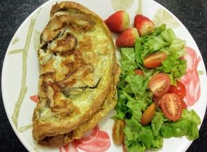 Foto de Omelete de Shitake
