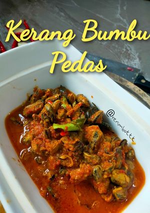 Foto resep Kerang Bumbu Pedas 🤤🍲 | Medok + Pedas nagih😩