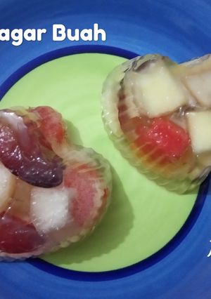 Foto resep 10) Agar-agar Buah