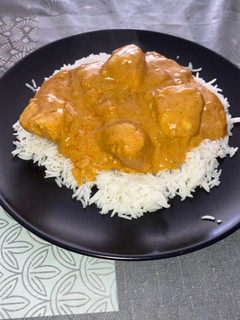 Una foto de Pollo al Curry