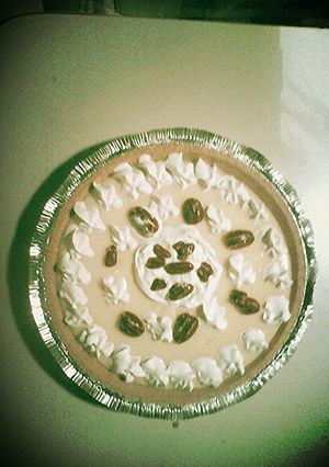 A picture of White Chocolate Pie.