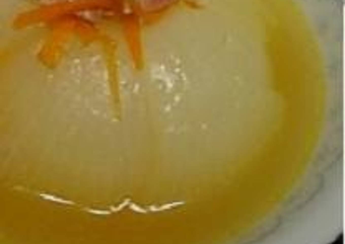 A Quick Soup With A Whole Sweet Onion