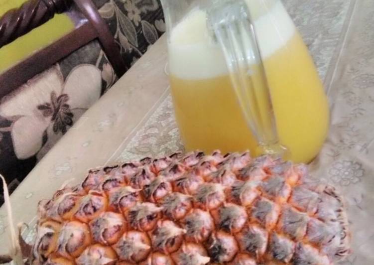 Step-by-Step Guide to Prepare Super Quick Homemade Pineapple Juice