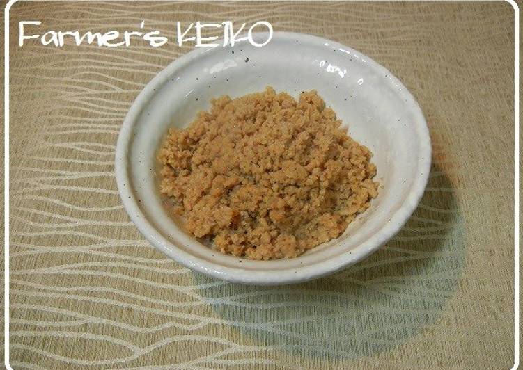 Recipe of Super Quick Homemade Chicken Soboro