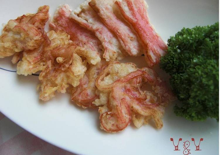 Recipe of Quick Imitation Crab Tempura