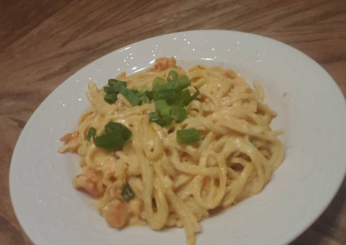 Steps to Make Perfect To Die For Crawfish Pasta