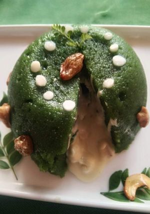 A picture of White Lava Halwa.