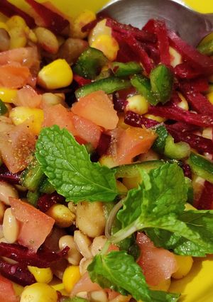 A picture of High Protein salad.