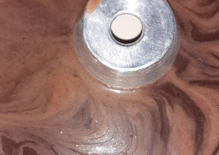 Puding coklat praktis