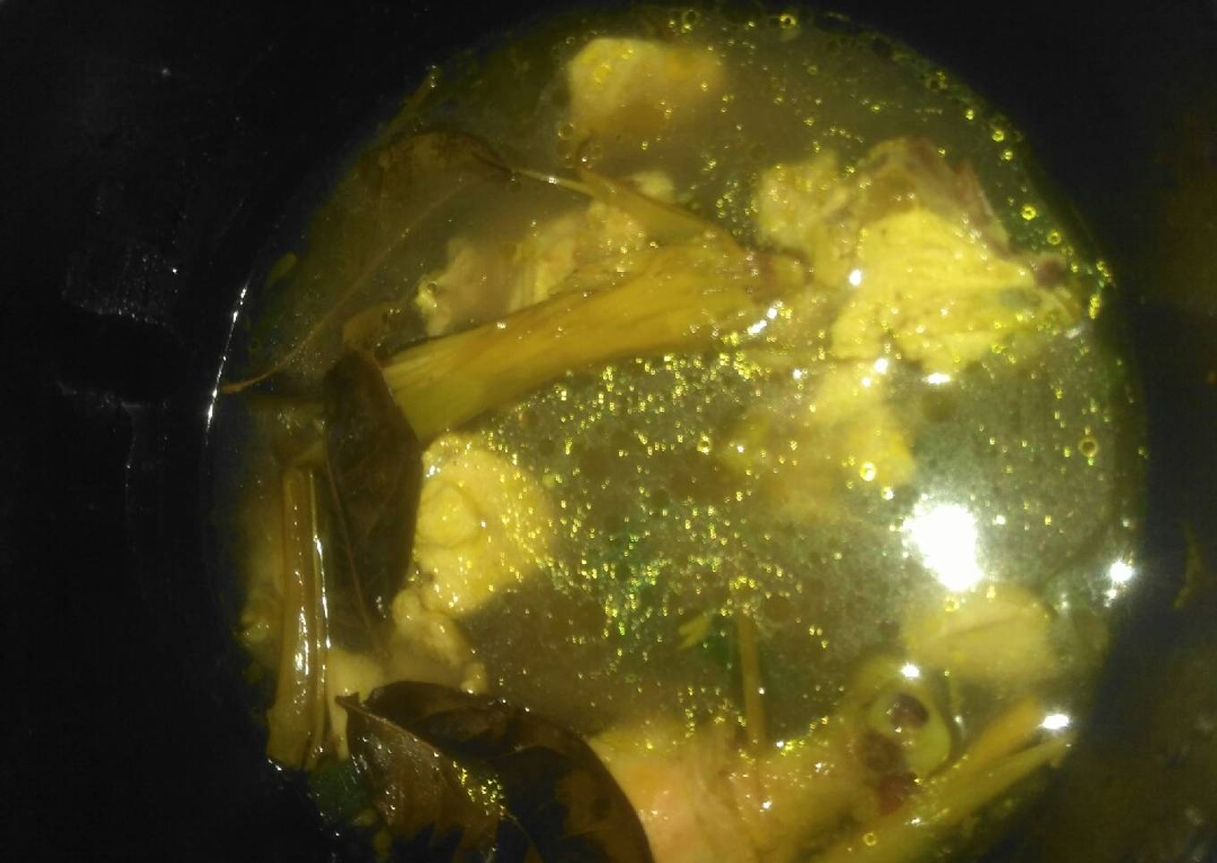 Soto ayam bening