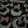 Magdalenas de chocolate "Minnie"