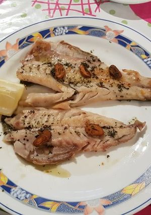 Una foto de Filetes de lubina salvaje a la plancha