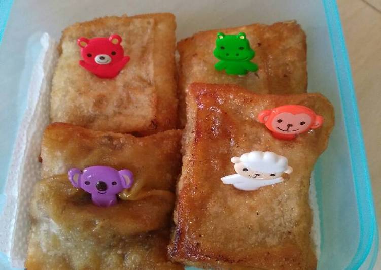 Lumpia jamur sayur untuk anak alergi