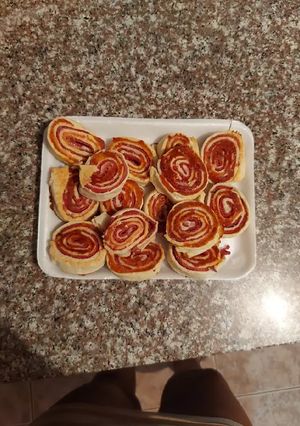 Una foto de Rollitos de fiambre