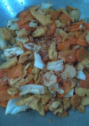 Foto resep Capjay goreng sederhana