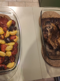 Foto resep Ayam & Sayur oven
