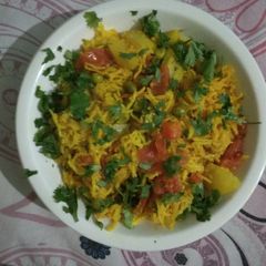A picture of # peas pulao.
