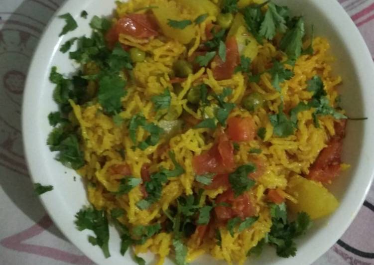 Recipe of Quick # peas pulao