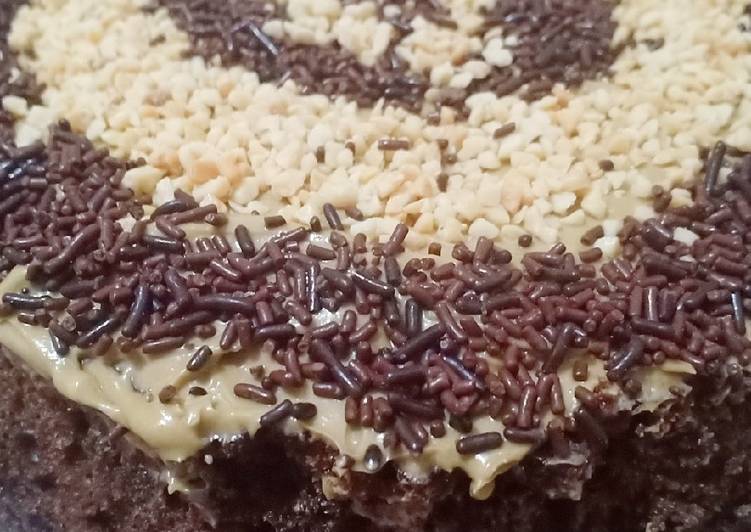 Resep Birthday Cake (Bolu Kopi), Lezat