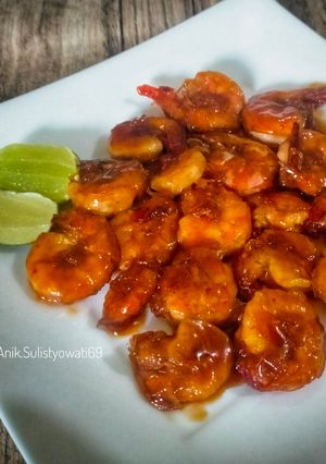 Foto resep Udang Bakar Madu