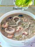 Bubur Lambuk Pucuk Paku Merah Seafood