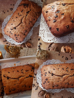 A picture of Walnut Banana Bread.