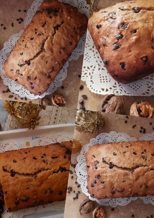 A picture of Walnut Banana Bread.