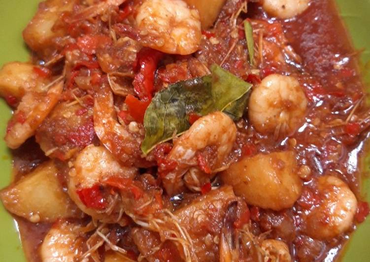 Sambel Udang Kentang
