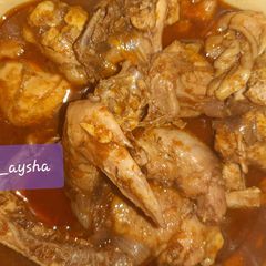 Cinnamon flavoured chicken peppersoup A picture of Cinnamon flavoured chicken peppersoup.