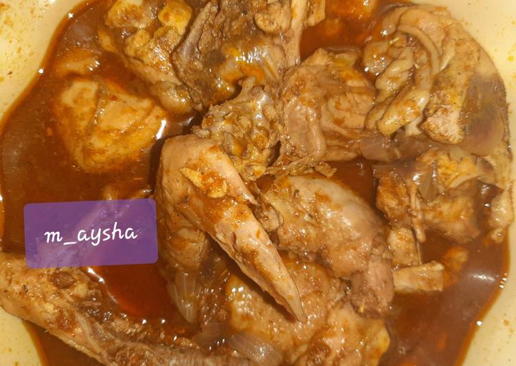 Easiest Way to Prepare Super Quick Homemade Cinnamon flavoured chicken peppersoup