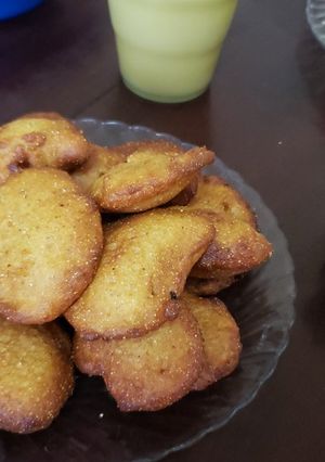Una foto de Arepas de plátano verde