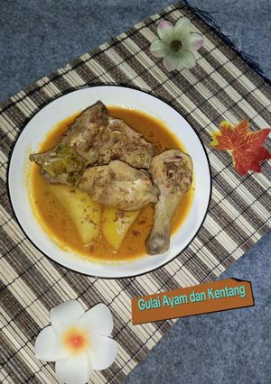 Foto resep Gulai Ayam dan Kentang