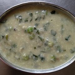 A picture of Methi Malai Mutter.