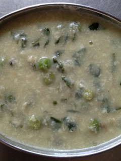 A picture of Methi Malai Mutter.
