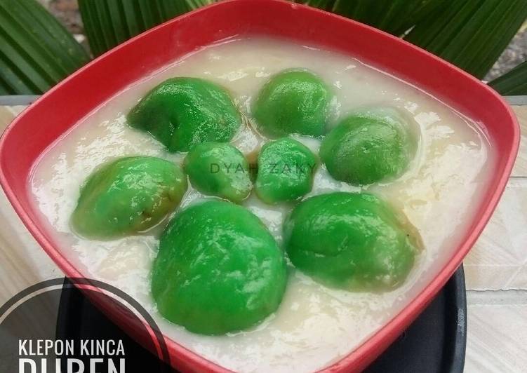 Klepon kinca duren