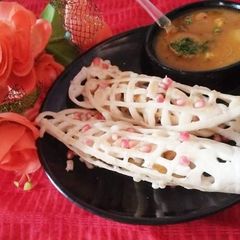 A picture of Net dosa.